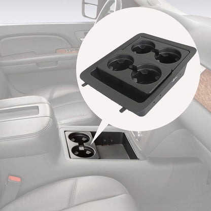 Solidspare Center Console Tray Cup Holder Bezel For 2007-2014 Chevrolet Chevy GMC 22860866