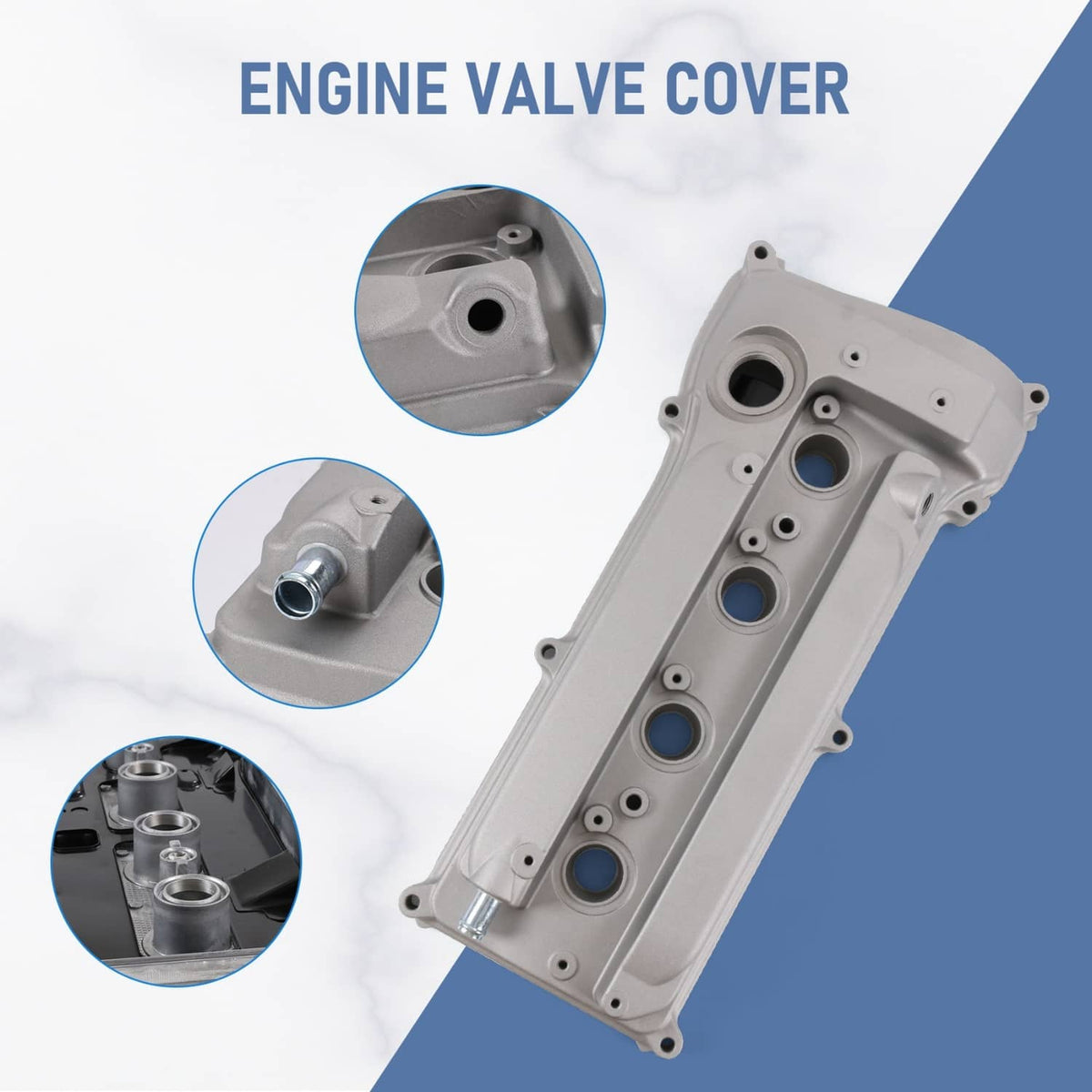 Solidspare 11201-28014 Engine Valve Cover For Toyota Camry Harrier RAV4 2.4L 2AZ 2AZFE E1