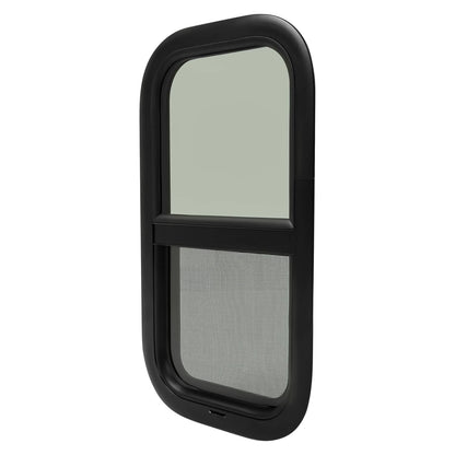 Solidspare Tinted RV Glass Window 12"x 22"  W/ mounting hardware For Cargo Trailer RV