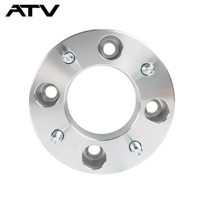 Solidspare 4× Wheel Spacers 4x110 2" 74mm M10x1.25 Silver For Honda Rincon 680 2006-2016