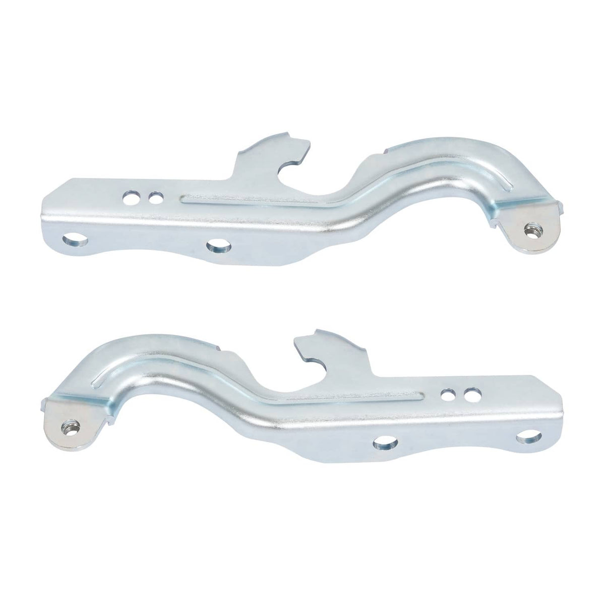 Solid Spare Hood Hinges Set Silvery Driver & Passenger Side For 2011-2024 Dodge Durango