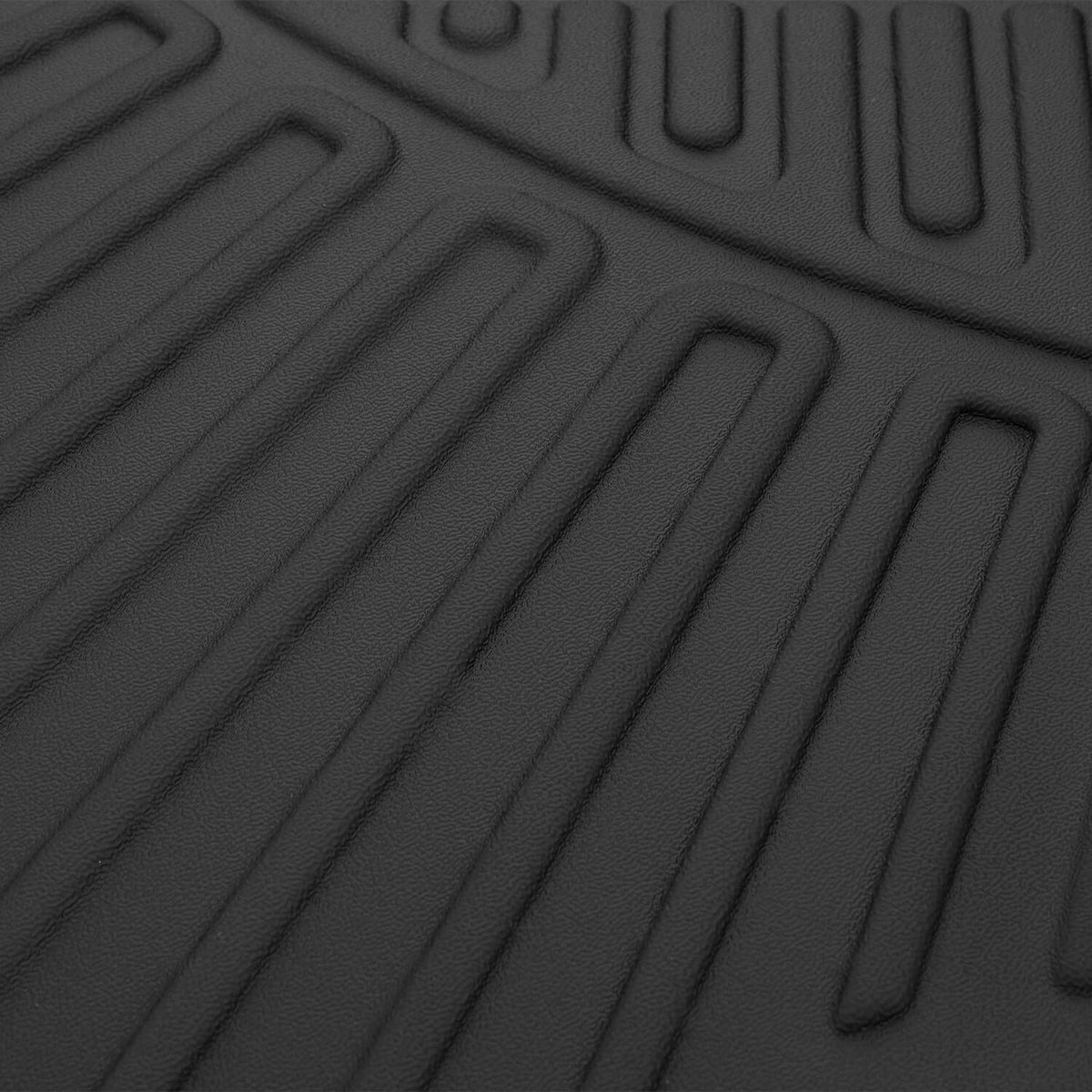 Solidspare Full Set Floor Mats for 2018-2025 Ford Expedition 3 Row & Cargo Liner Accessory