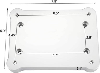 Solidspare Billet Shifter Base Plate For Civic Integra RSX / K20/24 K-Series Engine EG EK