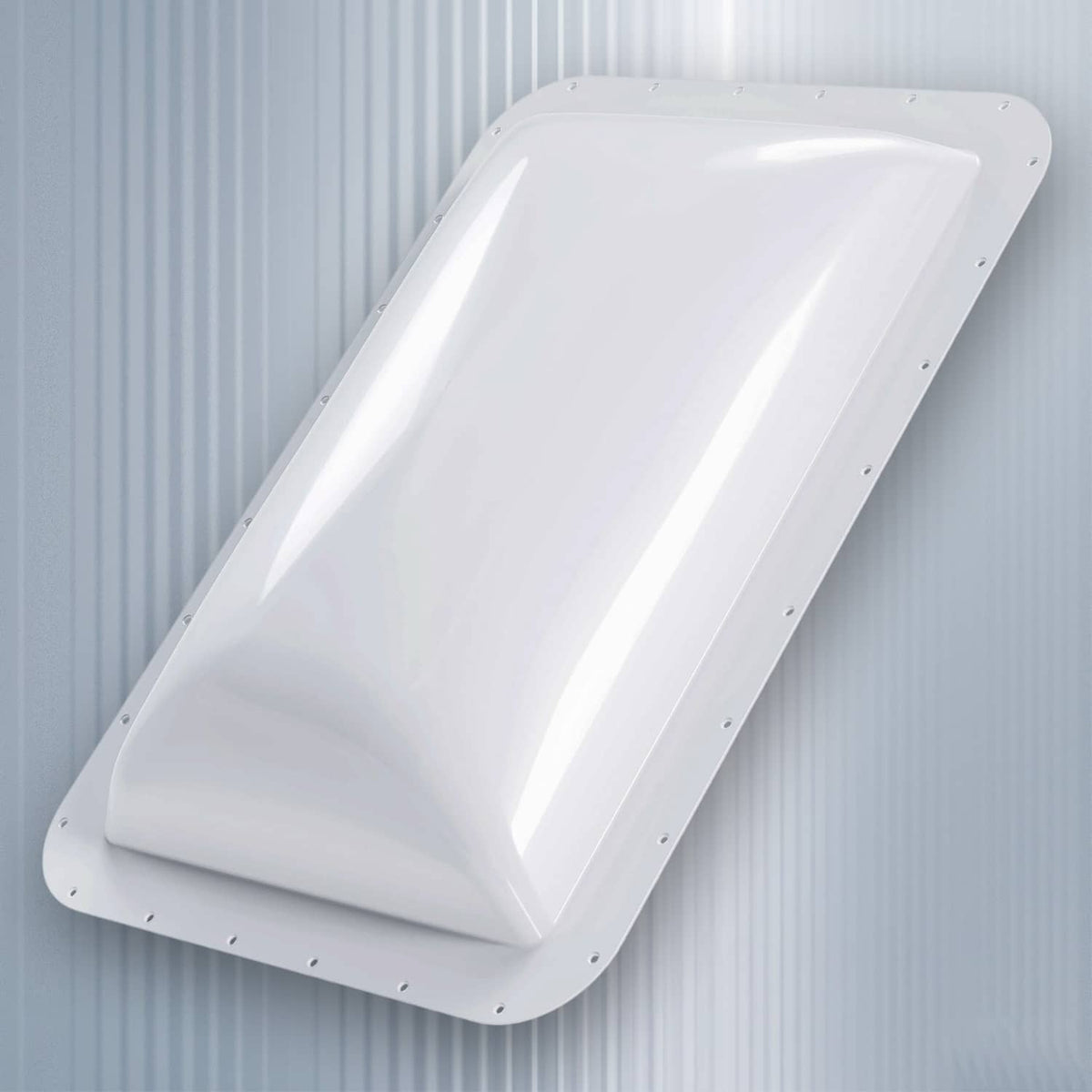 Solidspare RV Roof 18" X 26"  White Skylight Cover For Camper Skylight Truck UV Resistant