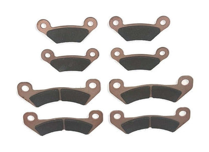 (2) Front Rear Brake Pads for XUV825E XUV855E XUV855M XUV825M John Deere Gator