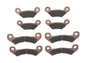 (2) Front Rear Brake Pads for XUV825E XUV855E XUV855M XUV825M John Deere Gator