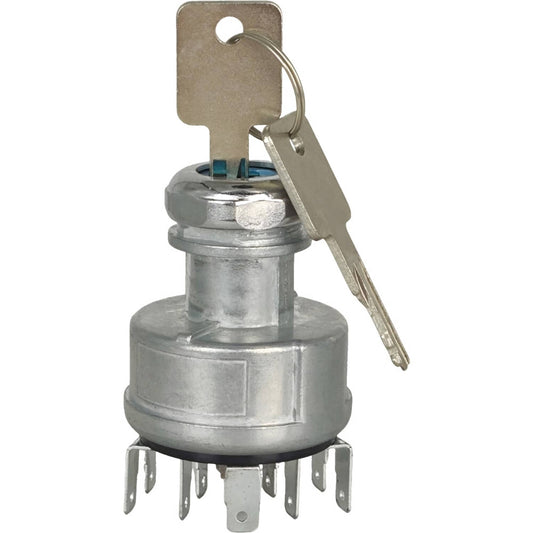 Solid Spare 1652306C91 Ignition Switch for International Truck 4000 / 8000 Series w/ 2 Keys