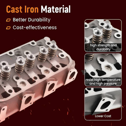 Solidspare Complete Cylinder Head Gasket Kit D1105 For Kubota RTV1100 RTV1100CW9 16022-0304