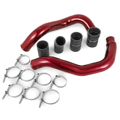 Solidspare New Turbo Intercooler Pipe Boot Kit CAC Tubes for 2003-07 Ford 6.0L Powerstroke