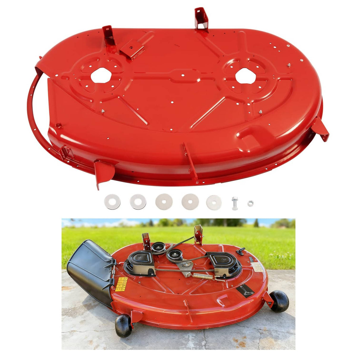 Solidspare 42 In Lawn Mower Deck For Exmark Quest Toro TimeCutter SS 4260 4235 Tractors
