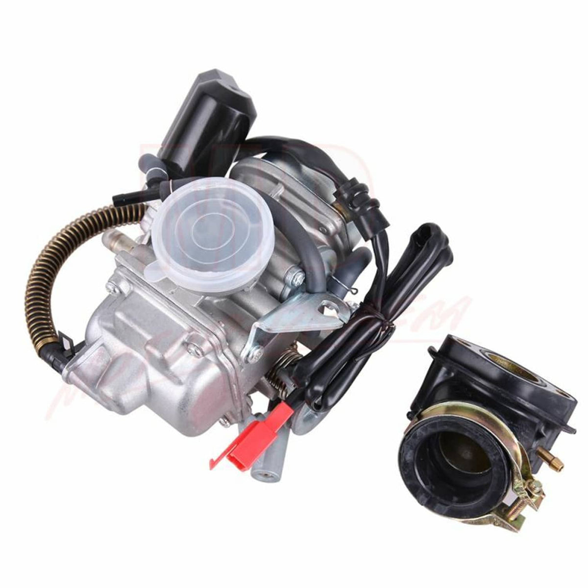 Solidspare Carburetor Carb w/ Intake manifold For Chinese GY6 Scooter Go Kart 150 150CC