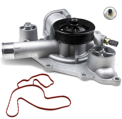 Solidspare Water Pump w/ Sensor For Jeep Grand Cherokee Dodge Charger Chrysler 300 5.7/6.4L