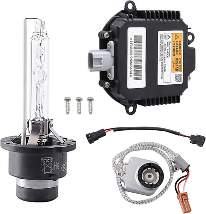 Solid Spare 2 Set Xenon Ballast Igniter HID D2S Bulb Kit For 07-15 Infiniti G35 G37 Q40 Q50
