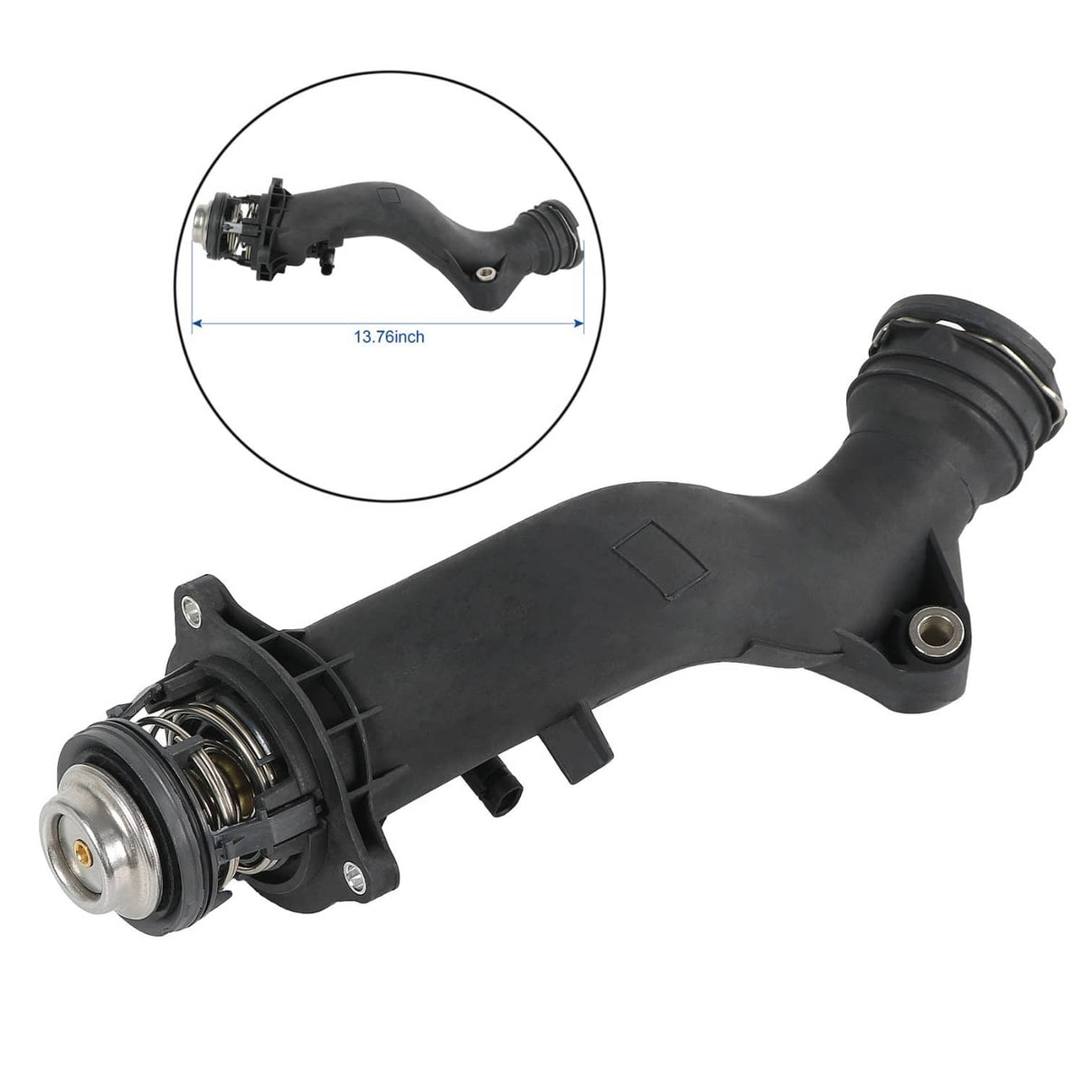 Solidspare Engine Coolant Thermostat Housing Fit Mercedes CLS550 GL450 CL550 2782000815