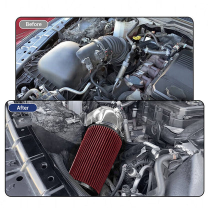 Solidspare 4" Cold Air Intake & Filter For 2007.5-2012 Dodge Ram 2500 6.7L Cummins Diesel