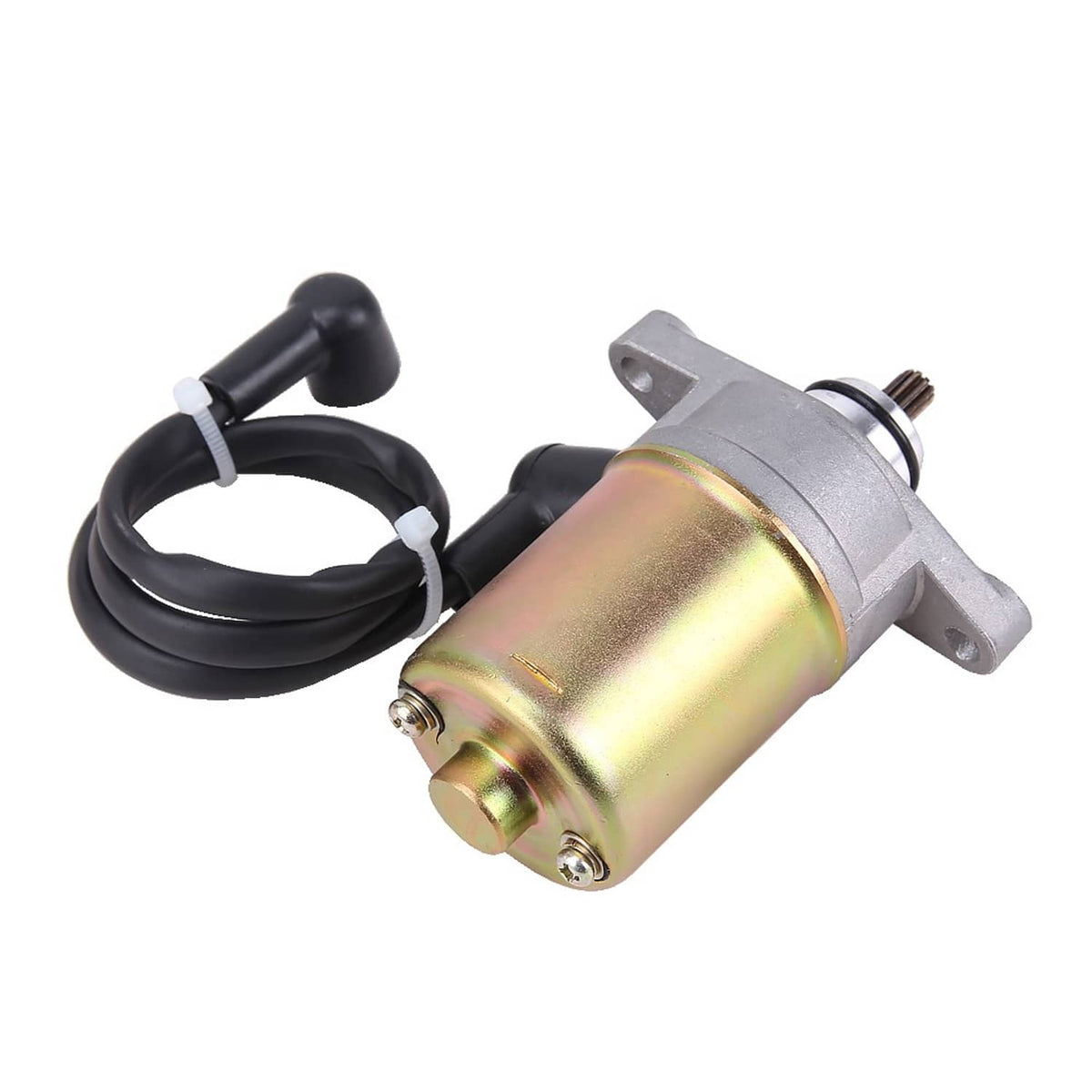 Solidspare Starter Fits for 50/60/80cc GY6 Engine ATV Quad Buggy Go Kart Moped Scooter