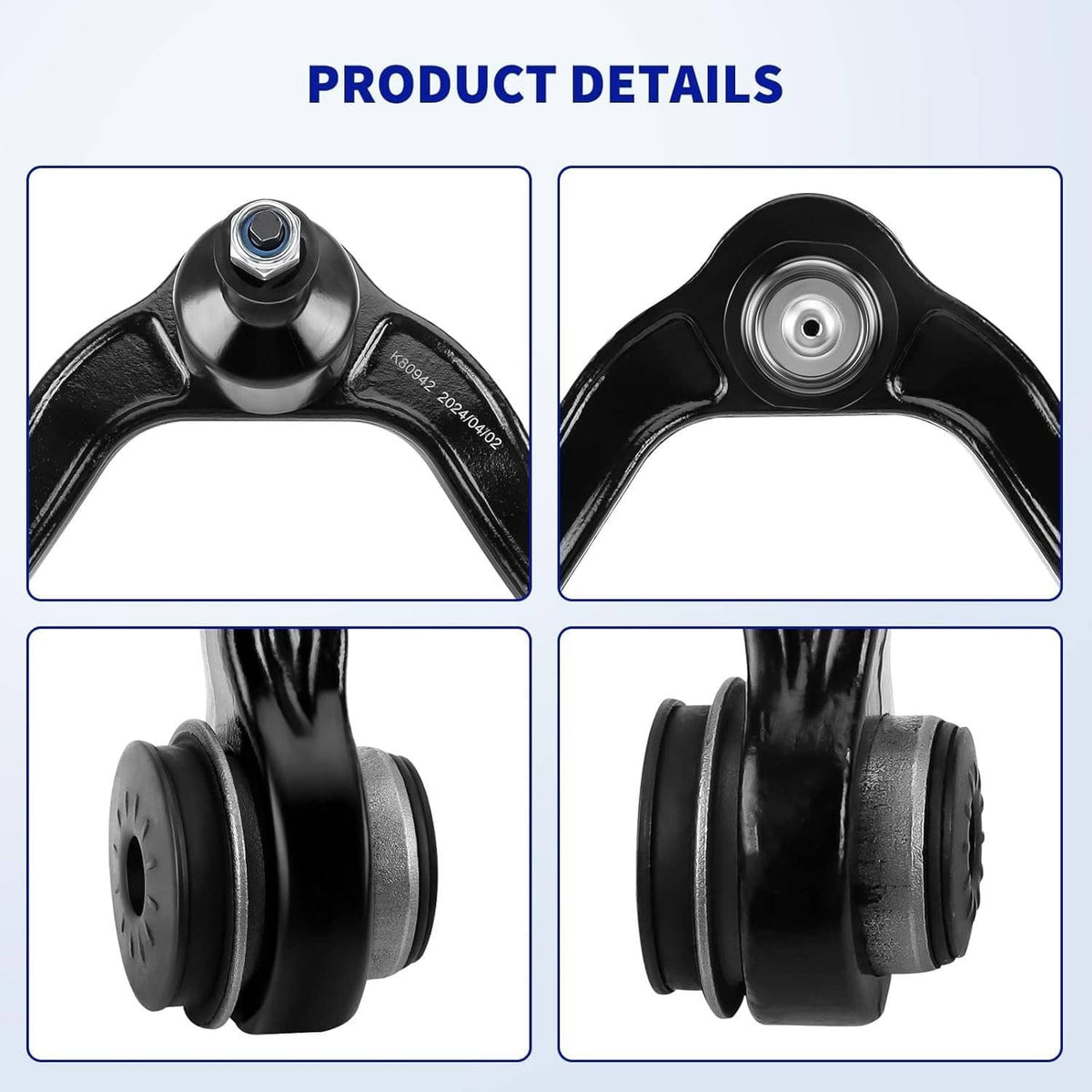 Solidspare 13Pcs Front Upper Control Arms Tie Rods Idler Arm Kit For Chevy Silverado 1500