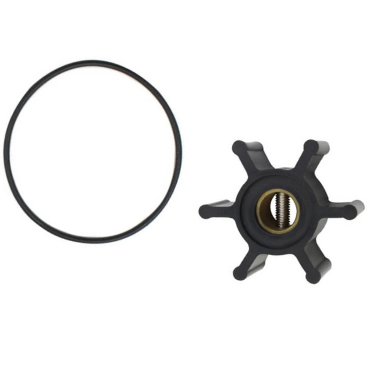 Solid Spare Replaces Yanmar 2GM 2YM 3GM 3YM New Sea Water Pump Impeller w/Oring 128990-42200