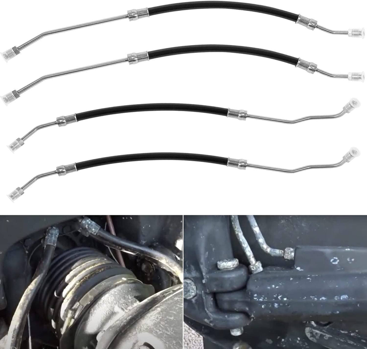 Solid Spare 21548739 Hydraulic Inboard for Volvo Penta DPH DPR Steering Cylinder Hose Kit