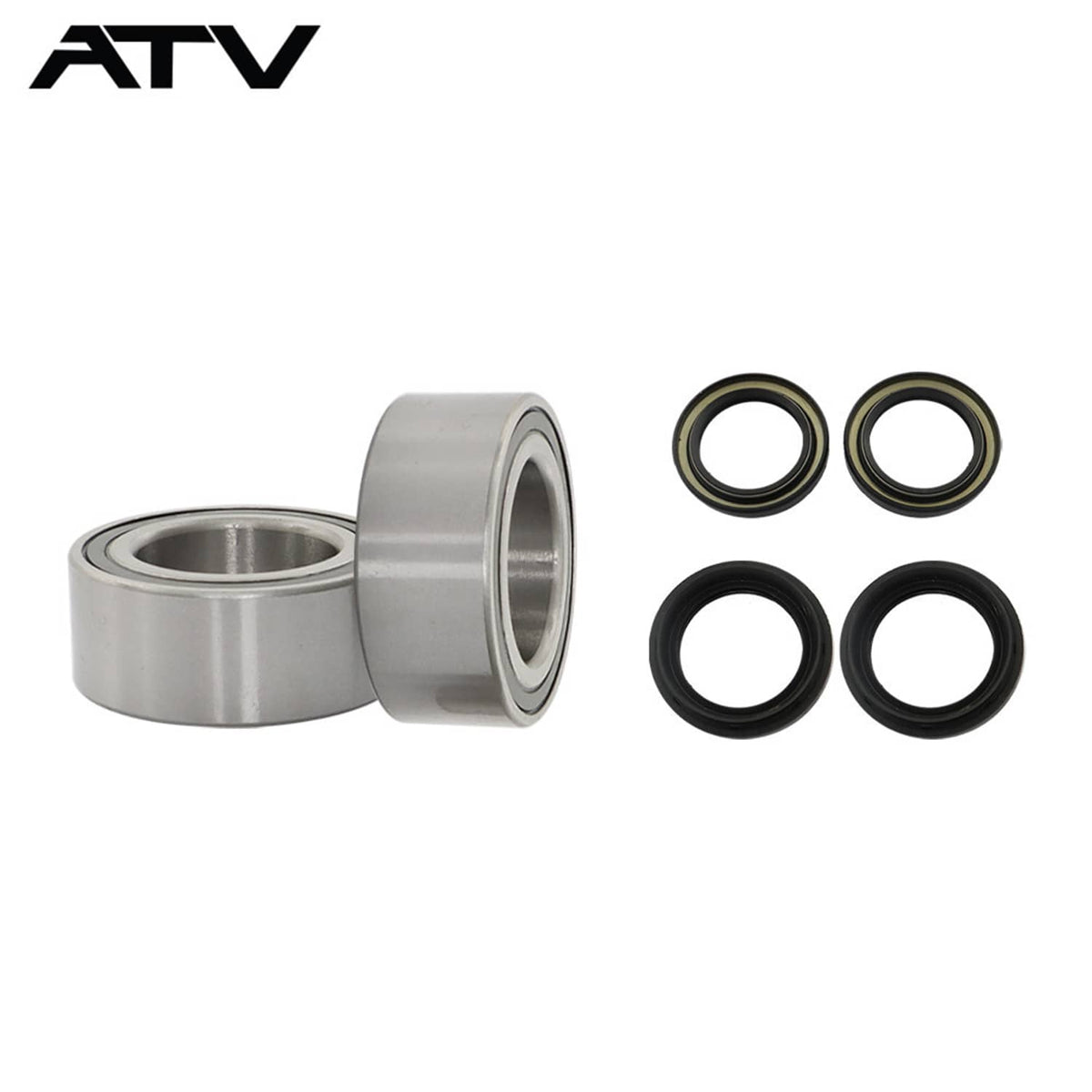 Solidspare Both Front Wheel Bearing Seal Kits For Honda Rancher 350 4x4 & Rancher 400 4x4