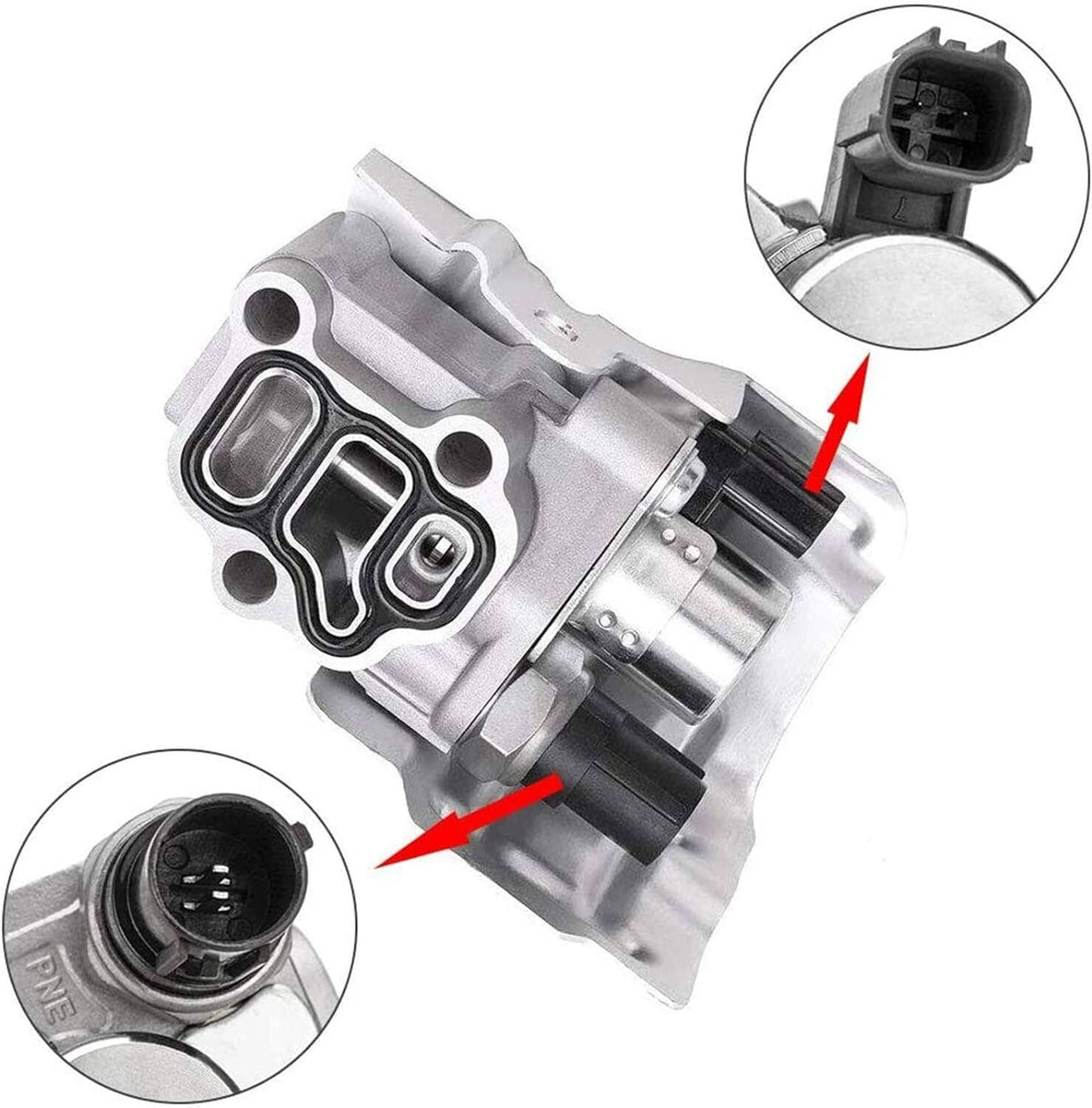 Solidspare Solenoid Spool Valve W/Oil Pressure Sensor Filter For VTEC Honda 15810-RAA-A03