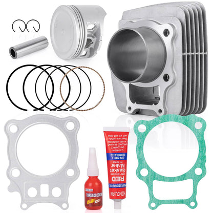Solidspare For 00-06 Honda Rancher TRX350 4x4 Cylinder Piston Gasket Top End Rebuild Kit