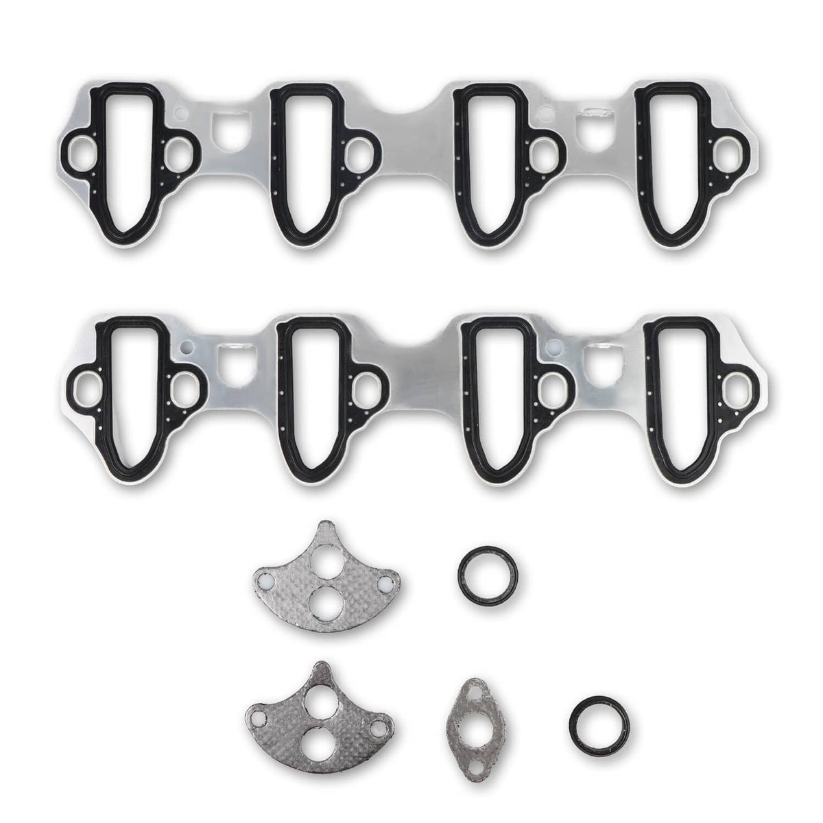 Solidspare For Fel-Pro Intake Manifold Gasket Set For Chevy LS 5.3L 4.8L 6.0L 6.2 Aluminum