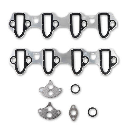 Solidspare For Fel-Pro Intake Manifold Gasket Set For Chevy LS 5.3L 4.8L 6.0L 6.2 Aluminum