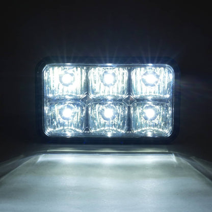 Solidspare Golf Cart LED Headlight Assembly For EZGO Workhorse Marathon 80-94 ST350 96-Up