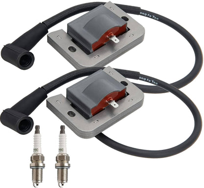 Solidspare For Kohler CH25 CV730 CH740 Ignition Coils w/Spark Plugs 24 584 01-S 24 584 45-S
