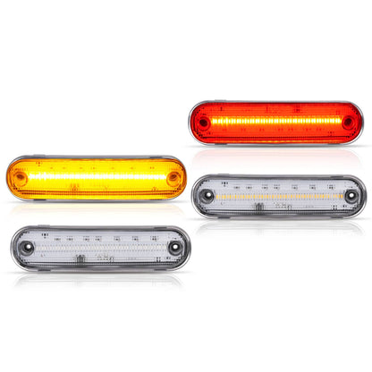 Solid Spare LED Front Rear Side Marker Lights Clear For Mazda Miata 1990-1997 MX-5 1999-2005
