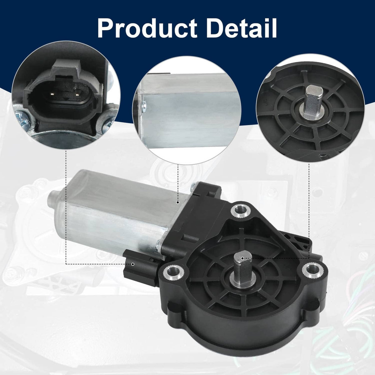 Solidspare RV Gear Box Linkage w/ Motor for Kwikee Electric Steps For 1101428 366043 379147