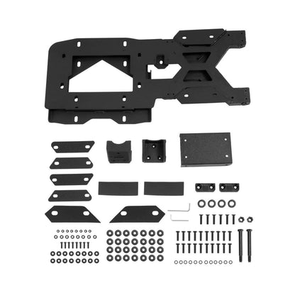 Solid Spare For Jeep Wrangler JK (Not for JL) 2007-18 Spare Tire Carrier Fit Up to 37" Tire