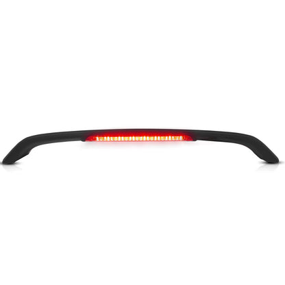 Solid Spare For 12-15 Honda Civic 4DR SI Paintable Trunk Spoiler Wing LED Brake Light Lamp