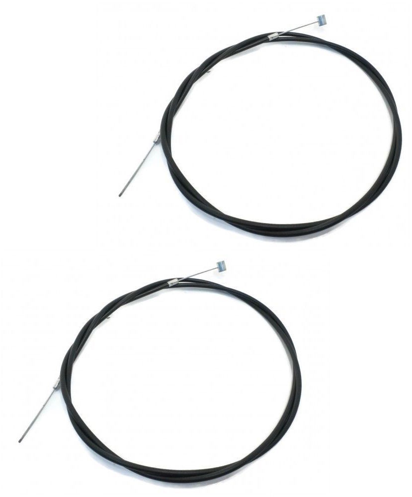 (2) Universal 60" THROTTLE GAS CABLE for Manco Dingo, Model T, Fox 2 Go Kart