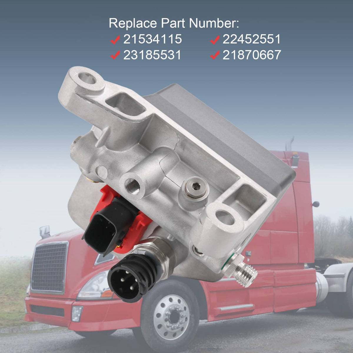 Solidspare FOR Volvo/Mack AHI Dosing MODULE AIR PURGE VALVE MODULE 23185531 21534115