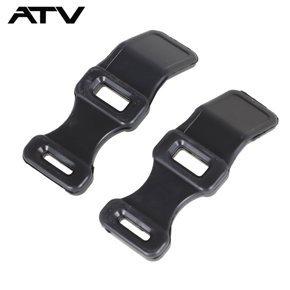 Solidspare 2pcs Rear Rack Door Rubber Straps For Honda 1988-1994 TRX300 Fourtrax 2x4 4x4