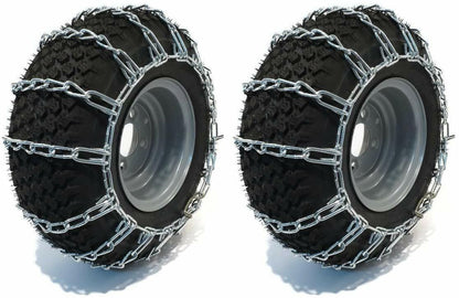PAIR 2 LINK TIRE CHAIN 20X8.00-8 TIRE CHAIN 20X8X8 20 X 8.00-8 20X8X10