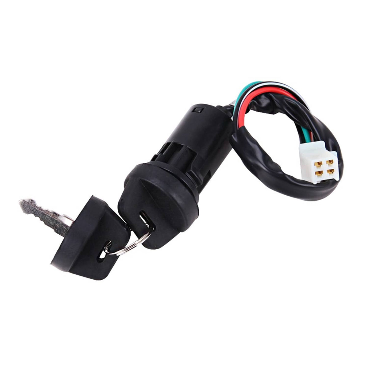 Solidspare For Chinese Quad ATV 50cc 70cc 90cc 110cc 125cc Bike 4 Wires Ignition Key Switch