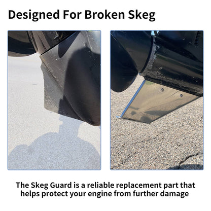 Solid Spare 27061 Skeg Guard Protector For Mercury 75 90 115 175HP Mariner 135 150 175 200HP