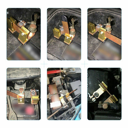 Solidspare Knife Blade Switch Battery Disconnect Top Post Heavy Duty Shut Off Car 12v/24v