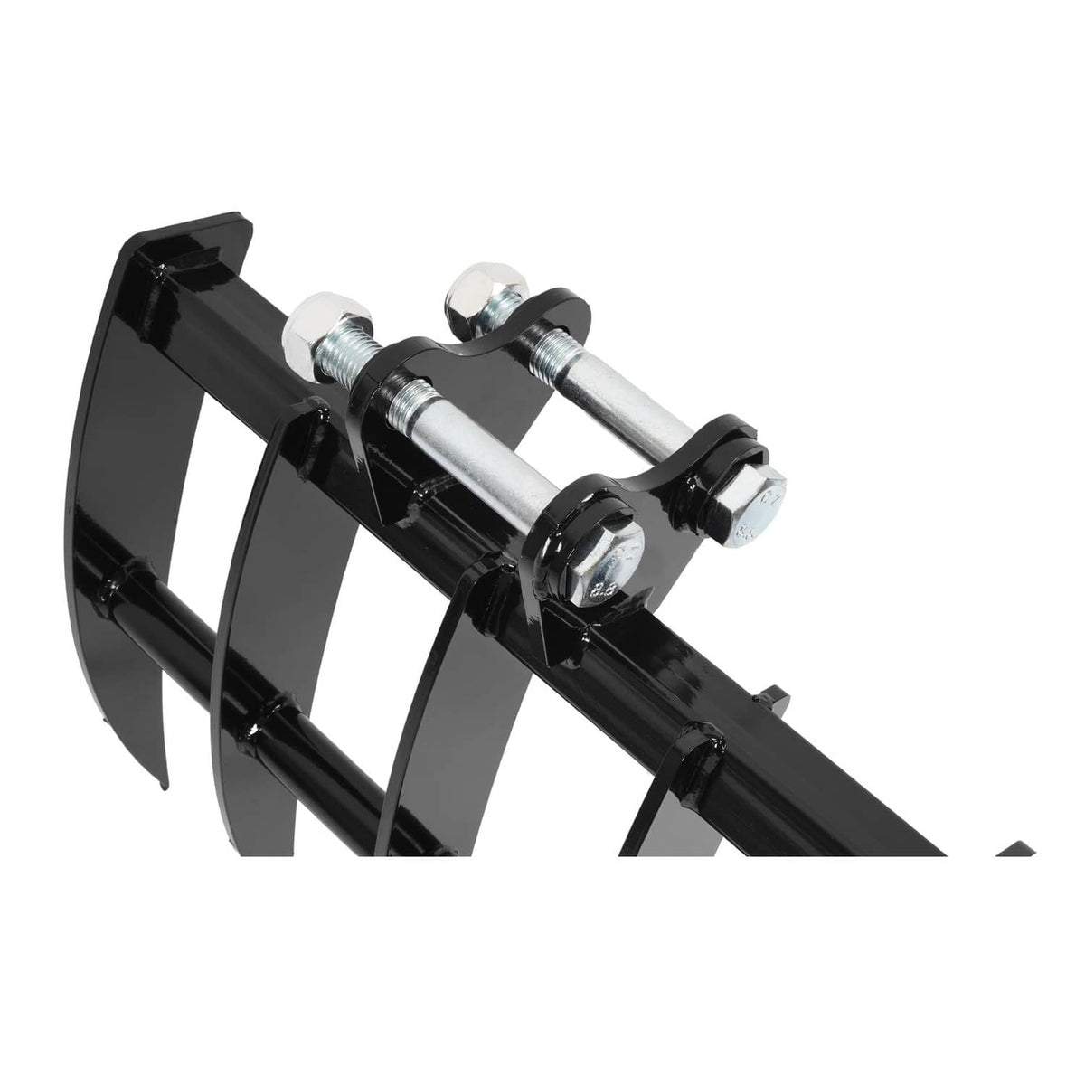 Solidspare Mini Excavator Attachment Rake 5 Tools For Mini Excavator  Heavy Duty Thick