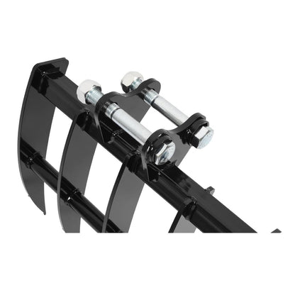 Solidspare Mini Excavator Attachment Rake 5 Tools For Mini Excavator  Heavy Duty Thick