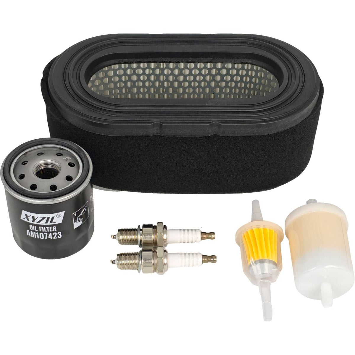Solid Spare LG257 Tune-Up Maintenance Filter Kit Fit for John Deere X520 X540 Garden Tractor