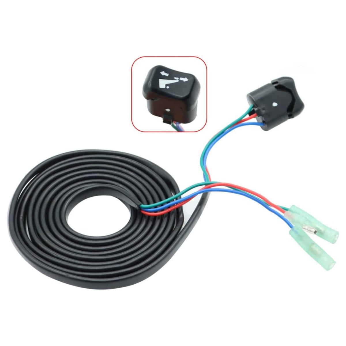 Solid Spare Trim&Tilt Switch Assemby For Yamaha 704-82563-41-00 704-82563-42-00 704-82563-40