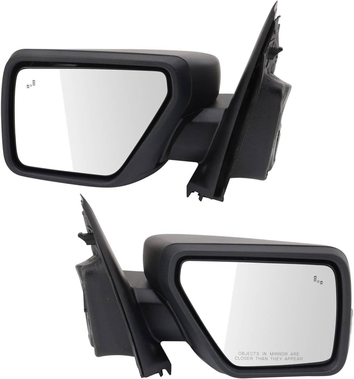 Solidspare New Pair Mirror Turn Signal Temp Sensor Puddle Light For 2021-24 Ford F-150 F150