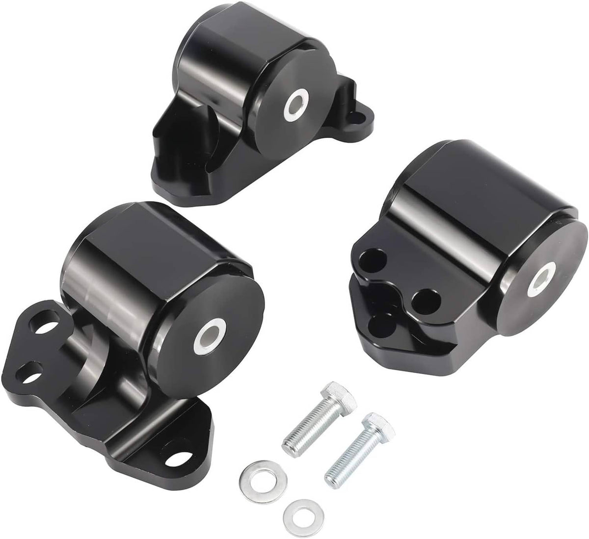 Solidspare 3-Bolt Engine Swap Mount Kit For 1996-2000 Honda Civic EK B16 B18 B20 B/D Series