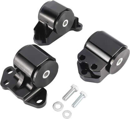 Solidspare 3-Bolt Engine Swap Mount Kit For 1996-2000 Honda Civic EK B16 B18 B20 B/D Series