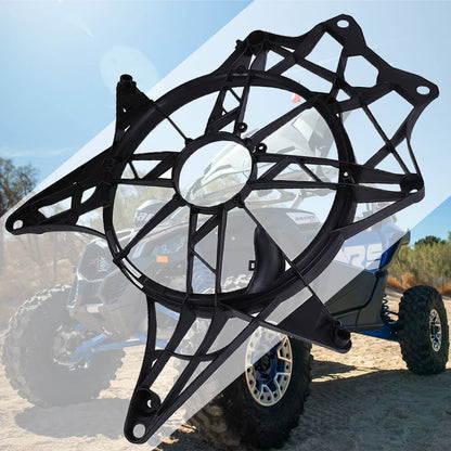 Solidspare For Can-Am Maverick X3 17-25 Fan Cover Frame Cooling Radiator Assembly 709200588