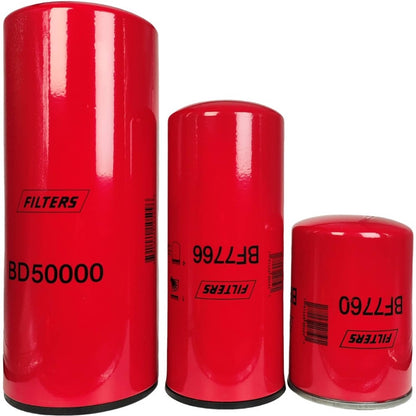 Solid Spare LF14000NN FF2200 FF2203 Oil Change Kit Fit Cummins ISX Baldwin Fuel Filter